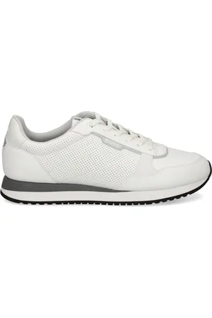 HUGO BOSS Panelled perforated sneakers