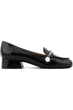 Paul Warmer 25mm Gisele leather pumps