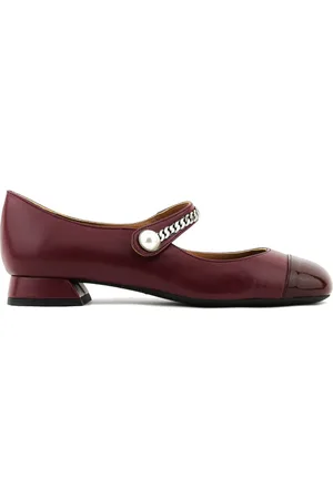 Paul Warmer Taylor chain-trim ballerina shoes