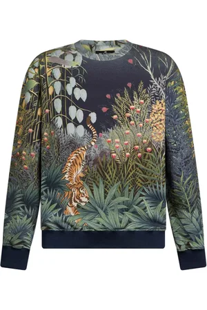 Etro Graphic-print crew-neck sweatshirt