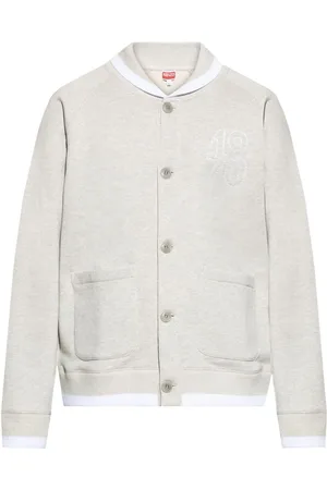 Kenzo Logo-embroidered cardigan