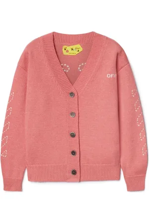 OFF-WHITE Arrow Stitched long-sleeve cardigan