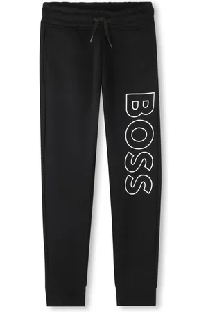 HUGO BOSS Logo-embroidered track pants