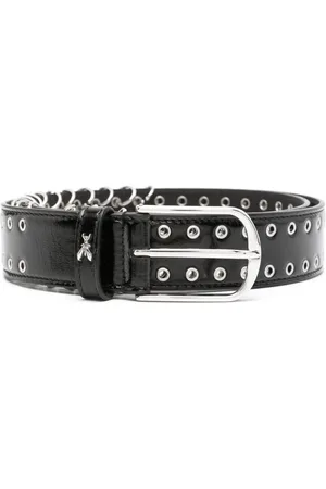 Patrizia Pepe Eyelet-embellished belt