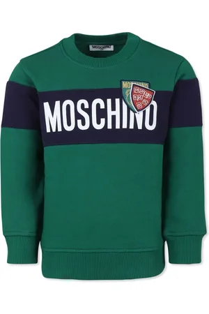 Moschino Logo-print cotton sweatshirt
