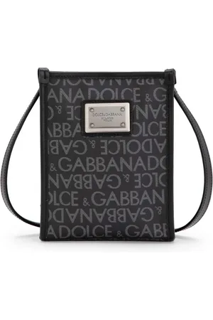 Dolce & Gabbana Printed jacquard messenger bag