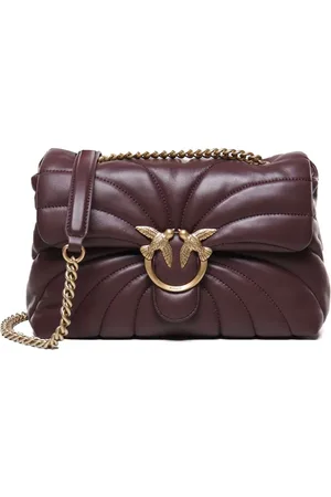 Pinko Logo-buckle shoulder bag