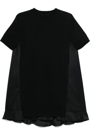 SACAI Pleat-detail mini dress
