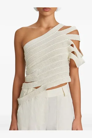 Cult Gaia Sashi knitted top