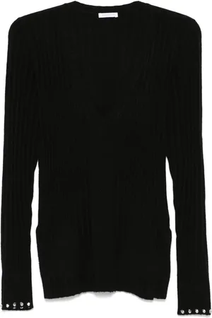 Patrizia Pepe Ribbed-knit jumper