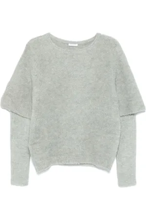 Patrizia Pepe Half-sleeves bouclé jumper