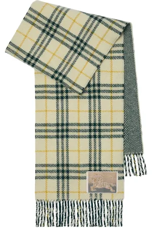 Burberry Reversible checkered scarf
