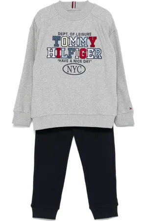 Tommy Hilfiger Logo-embroidered tracksuit