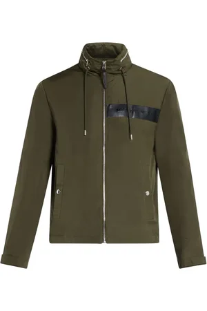 Michael Kors Logo-debossed hooded jacket