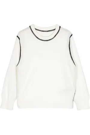 Maison Margiela Embroidered-logo jumper