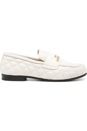Moschino Diamond-quilting loafers