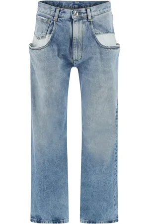 Maison Margiela Contrast-pocket straight-leg jeans