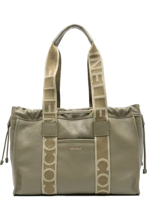Coccinelle 2day Signature leather tote bag