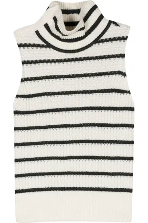 FORTE FORTE Striped sleeveless blouse