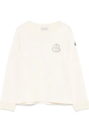 Moncler Logo-studded long-sleeves T-shirt