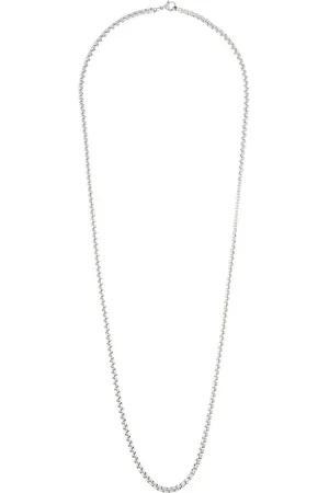 Nialaya Rolo chain lobster claw necklace