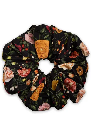 La DoubleJ Giga floral-patterned scrunchie