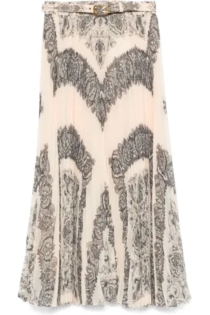 ZIMMERMANN Sunray midi skirt