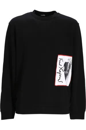 Karl Lagerfeld Graphic-stamp sweatshirt