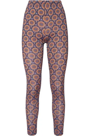 La DoubleJ Geometric-print leggings