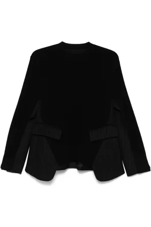 SACAI Chalk-stripe sweater