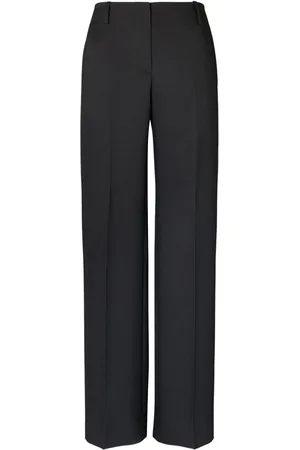 Tory Burch Straight-leg crepe trousers