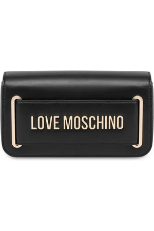 Moschino Logo-paque shoulder bag
