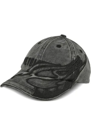 Vetements Blackout Flame Logo baseball cap