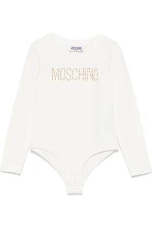 Moschino Studded logo bodysuit