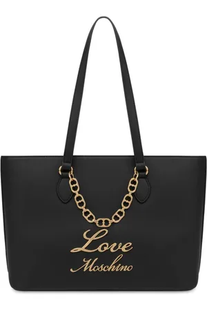 Moschino Logo-lettering tote bag