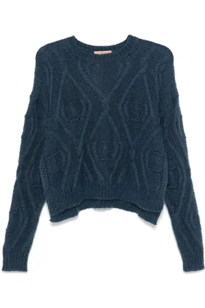 Twin-Set Logo-embossed sweater