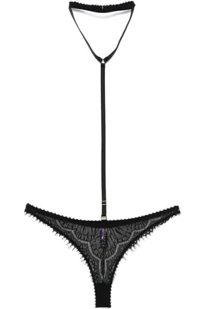 MAISON CLOSE Accroche C??ur thong and harness
