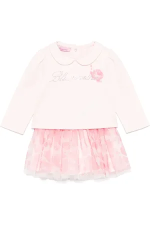 MISS BLUMARINE Floral-print skirt set (two pieces)