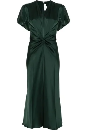 Victoria Beckham Gathered midi dress