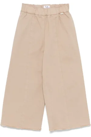 Il gufo Wide-leg gabardine trousers
