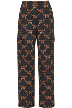 MCM Lauretos-monogram trousers