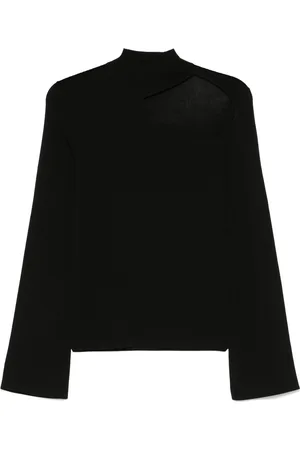 Patrizia Pepe Cut-out knitted top