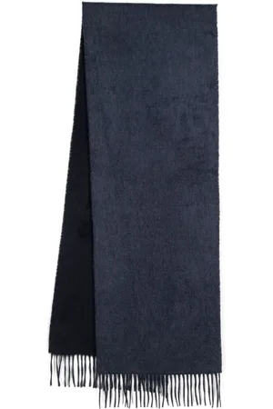 N.PEAL Double face woven scarf