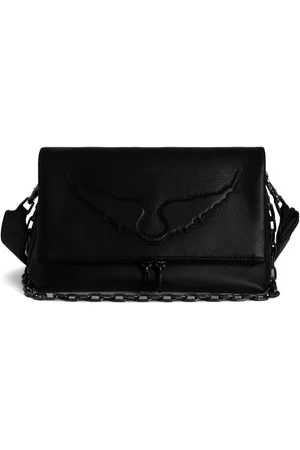 Zadig & Voltaire Rocky grained shoulder bag