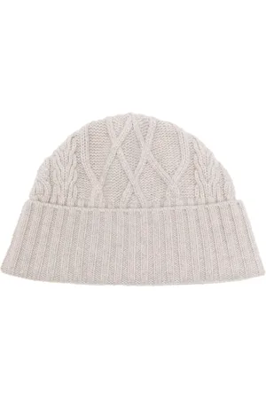 N.PEAL Chunky-knitted beanie hat
