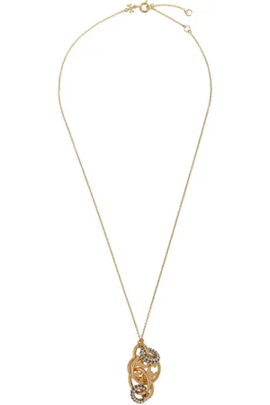 Tory Burch Logo pendant necklace