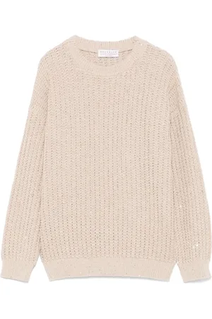 Brunello Cucinelli Sequin-embellished sweater