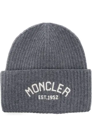 Moncler Logo-embroidered beanie hat