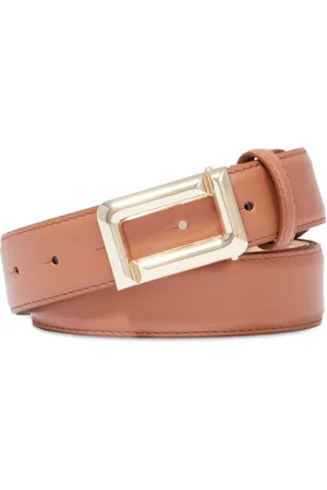 LANCEL Angele leather belt