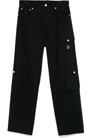 Moschino Gabardine-weave cargo pants